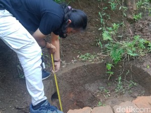 Setelah Sumur, Warga Mranggen Klaten Temukan Lingga Patok-Guci