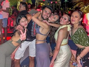 Wulan Guritno Mesra Bareng Pacar saat di Bali, Tubuh Langsing Jadi Sorotan