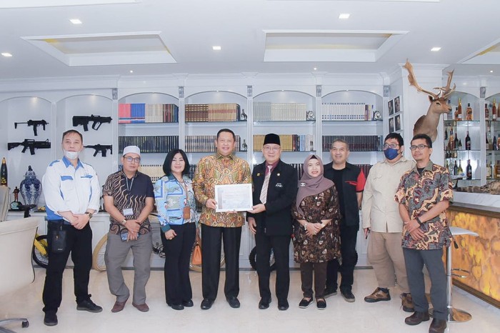 Bamsoet Bersama Pengurus Nasional Persatuan Pewarta Warga Indonesia (DPN PPWI)