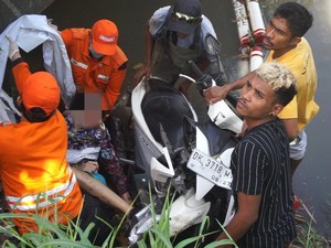 Kronologi Bule Ukraina Tewas Jatuh ke Sungai di Shortcut Canggu