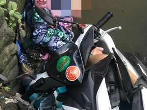 Bule Tewas di Canggu, Mayat di Atas Motor