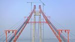 China Bakal Punya Jembatan Gantung Terbesar Kedua di Dunia