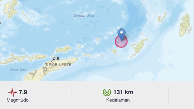 Dampak Gempa M 7,5 di Maluku 10 Januari 2023