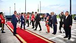 Gaya Basuki dan Prabowo Antar Kepulangan PM Malaysia Anwar Ibrahim