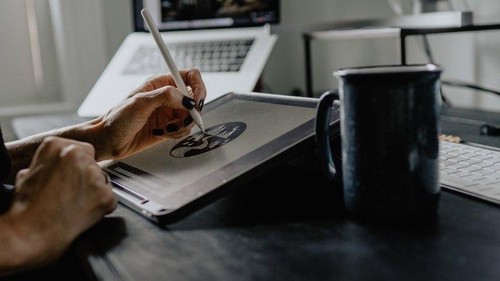 Ilustrasi desain grafis.