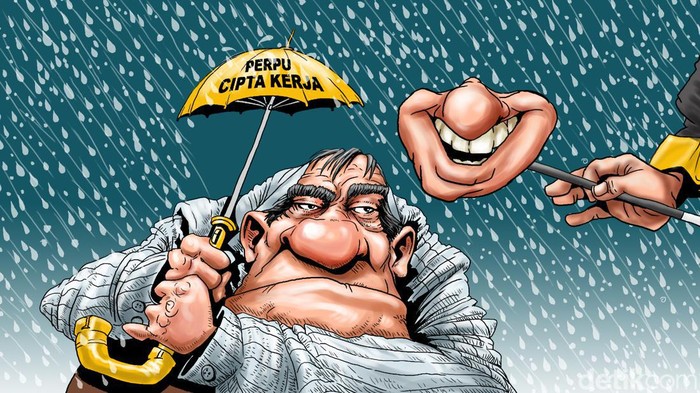 Ilustrasi Perppu Cipta Kerja