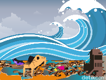 13 Wilayah Indonesia Timur Terdeteksi Tsunami Gempa M 8,7 Rusia