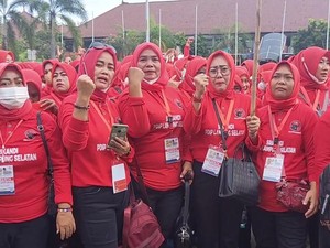 Kader Mulai Merapat ke JIExpo Jelang Perayaan HUT ke-50 PDIP