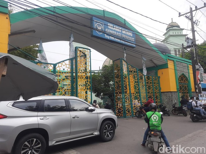 Kampus UISU di Jalan SM Raja Medan. (Radja Malo Sinaga/detikSumut)