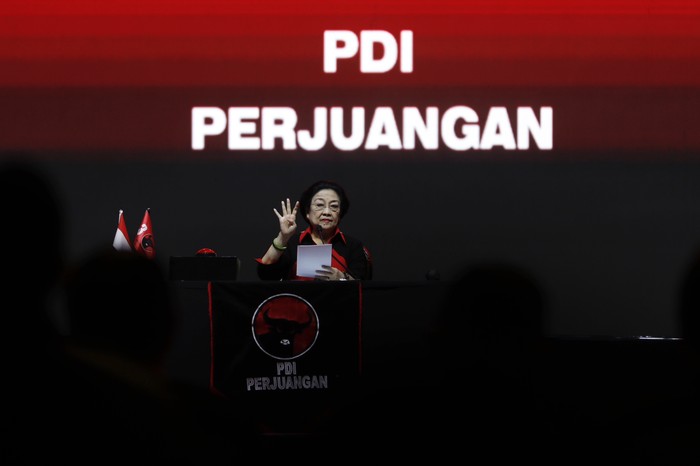 Ketua Umum Partai Demokrasi Indonesia Perjuangan (PDIP) Megawati Soekarnoputri