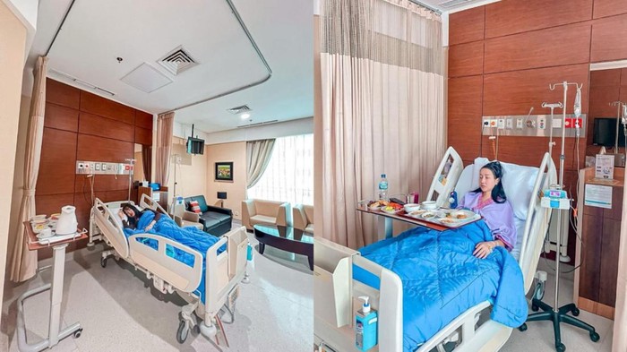 Lucinta Luna dirawat di rumah sakit.