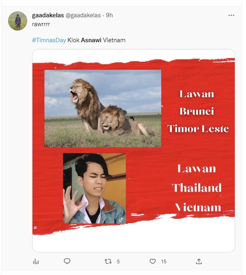 Meme Asnawi dan Klok