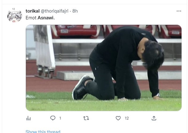 Meme Asnawi dan Klok