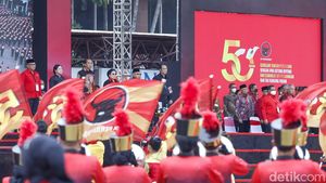 Merah Meriah HUT ke-50 PDI Perjuangan