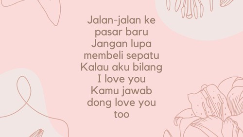 Pantun Gombal Lucu dan Singkat
