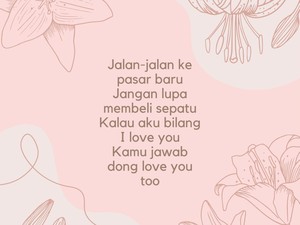 25 Pantun Gombal yang Lucu sampai Uwu, Bikin Doi Makin Sayang