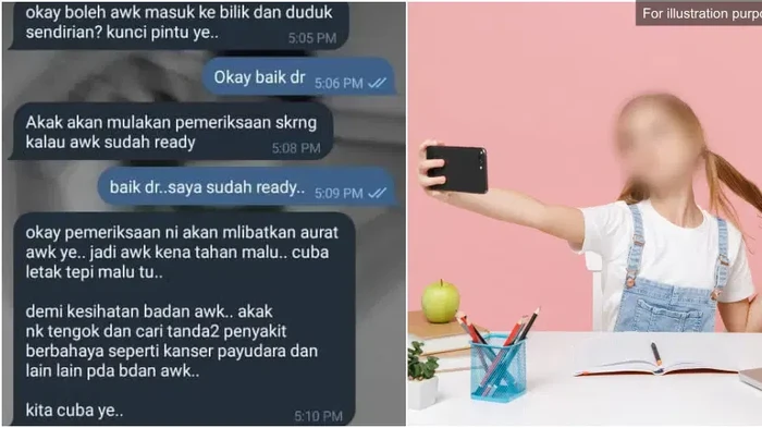 Aksi meresahkan pedofil terjadi di Malaysia, pelaku berpura-pura menjadi dokter dan mengelabui anak sekolah di sana. Kasusnya langsung viral.