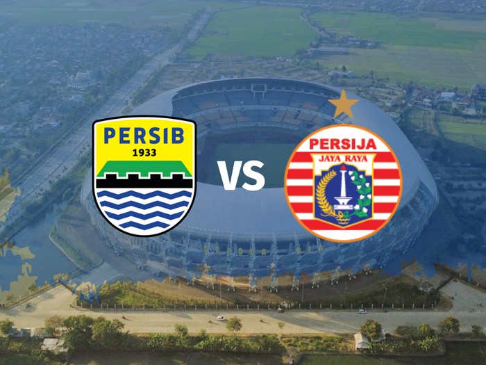Persib Bandung vs Persija Jakarta.