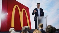 McDonalds menuduh Easterbrook berbohong tentang hubungan seksualnya dengan staf. Easterbrook didakwa telah melanggar kebijakan perusahaan. Joshua Lott/Getty Images