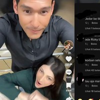 Sarah Keihl belum lama ini mengunggah video bersama Richard Kyle di TikTok. Keduanya memainkan transisi kamera dengan latar belakang lagu ‘Big Boys’ yang sedang tren. Foto: Instagram/@sarahkeihl