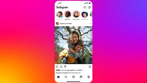 Tampilan baru Instagram setelah tombol Shopping dihilangkan
