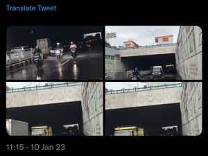 Underpass Kentungan Sleman Sempat Tergenang, Ini Penyebabnya