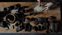 Selain sumur, ada pula dugaan fragmen atau pecahan guci dan gerabah kuno. 