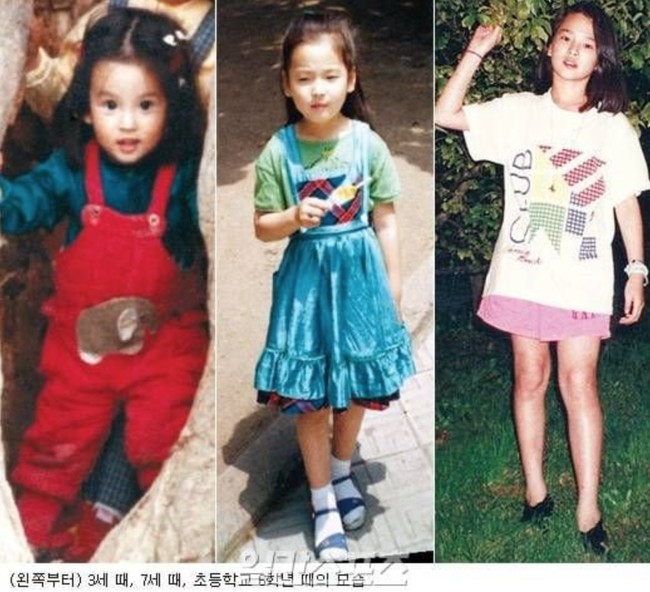 Song Hye Kyo kembali menjadi perbincangan karena kecantikan alaminya yang terpancar dari foto-foto masa kecil. Foto: dok. theqoo