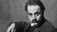 Kahlil Gibran, penyair asal Lebanon-Amerika Serikat ini lahir pada 6 Januari 1883 silam. Foto: Istimewa