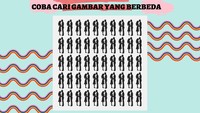 Soal terakhir, coba cari gambar yang berbeda. (Foto: DetikHealth).