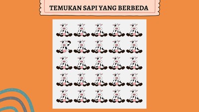 Bisa Jawab Soal Ini Dalam Waktu Kurang dari 5 Detik? Dua Jempol buat Kejelianmu!