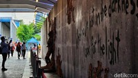 Mural 3D ini menghiasi Terowongan Kendal sejak 9 Januari 2023-5 Februari 2023.