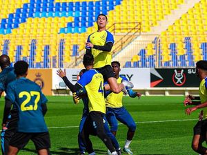 Air Ronaldo Mendarat di Arab Saudi
