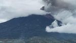 Penampakan Gunung Kerinci yang Terus Semburkan Abu Vulkanik
