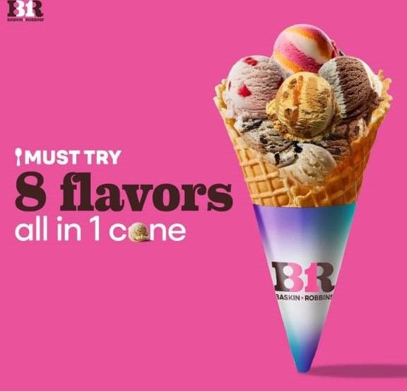 Iklan Baskin Robbins.