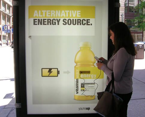 Iklan minuman berenergi.