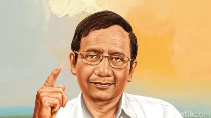 Ilustrasi wawancara khusus Mahfud Md