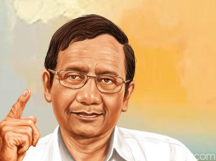 Ilustrasi wawancara khusus Mahfud Md