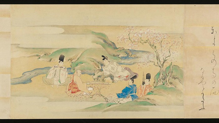 Ilustrasi novel Tale of Genji oleh Kaiho Yusetsu