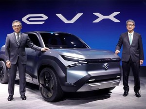 Suzuki Rilis Mobil Listrik eVX, Bisa Jalan 550 Km Sekali Cas