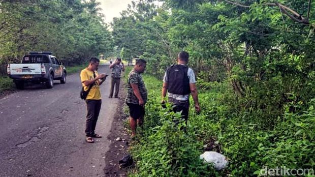 Motor misterius ditemukan teronggok di semak-semak dalam kondisi mesin dan lampu menyala