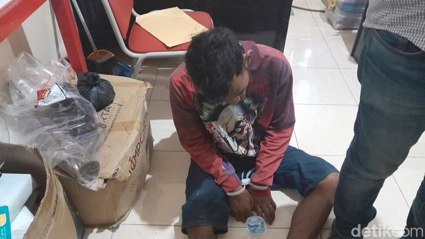 Pelaku pembunuhan bayi di Pangandaran.