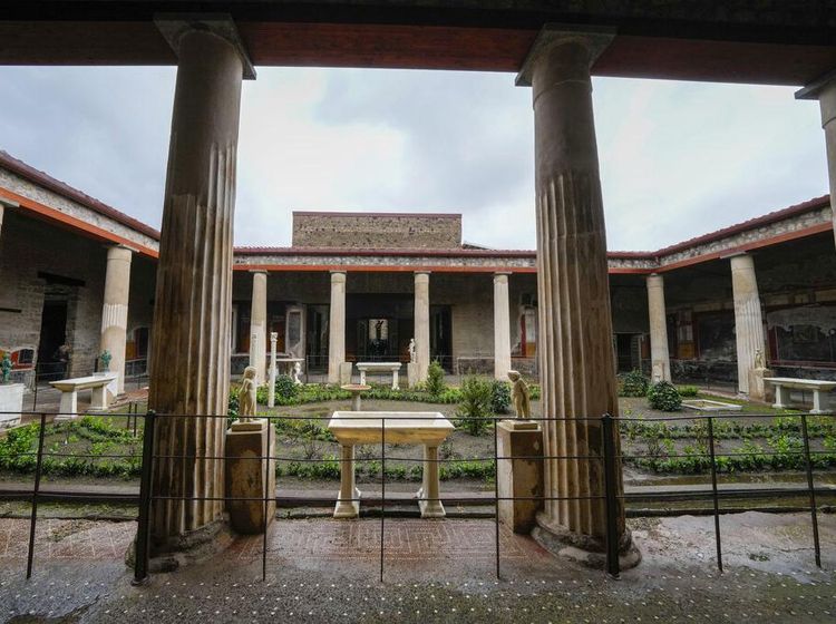 Penampakan Rumah Mewah Bekas Prostitusi di Pompeii