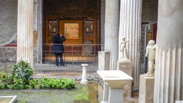 Pengungkapan rumah yang dipugar ini adalah tanda lain dari kelahiran kembali Pompeii, yang terjadi setelah puluhan tahun pengabaian birokrasi modern, banjir dan penjarahan oleh pencuri untuk mencari artefak untuk dijual. Pengungkapan rumah yang dipugar ini adalah tanda lain dari kelahiran kembali Pompeii, yang terjadi setelah puluhan tahun pengabaian birokrasi modern, banjir dan penjarahan oleh pencuri untuk mencari artefak untuk dijual.