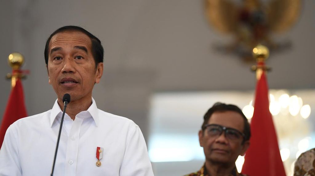 Jokowi 2 Kali Bilang Penegakan Hukum Tak Tebang Pilih dan Pandang Bulu