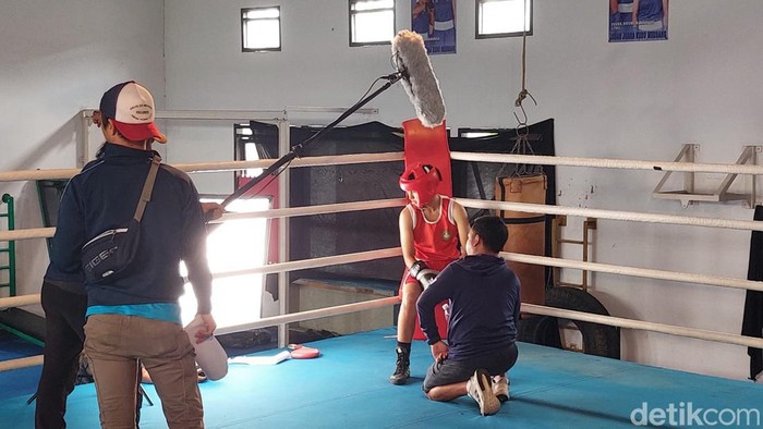 Proses Syuting Film Dokumenter Petinju Putri KBB