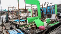 Berdasarkan data BPBD setempat, rumah rusak ringan dan berat akibat abrasi Sungai Kahayan bertambah menjadi 23 rumah.