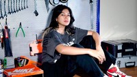 Revy Vamella pun bisa nge-drift usai berlatih selama lima bulan. (Foto: dok Instagram)