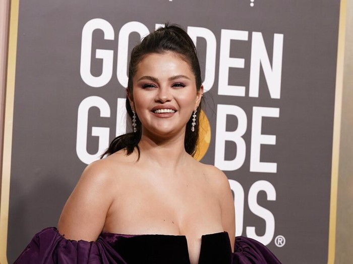 Selena Gomez Selena Gomez arrives at the 80th annual Golden Globe Awards at the Beverly Hilton Hotel on Tuesday, Jan. 10, 2023, in Beverly Hills, Calif. (Photo by Jordan Strauss/Invision/AP)