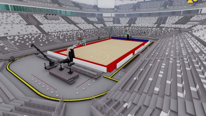 Pembangunan Indoor Multifunction Stadium (IMS) di Kawasan Gelora Bung Karno (GBK), Jakarta sudah 74%. Stadion ini ditargetkan tuntas pada Juni 2023.